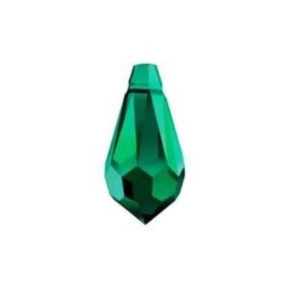 164. Sterling Silver Austrian Crystal Threader Earrings - Picture 6 of 9